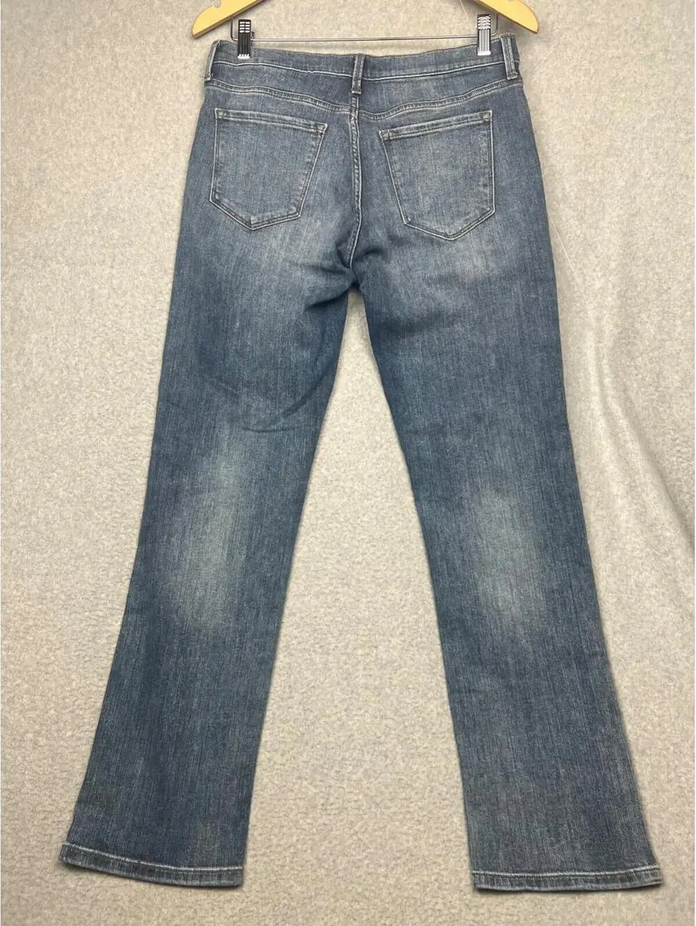 Banana Republic Girlfriend Straight Leg Denim Jeans Womens 29 Med Wash